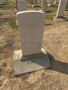 BAGHDAD (NORTH GATE) WAR CEMETERY - GOMEZ, C M